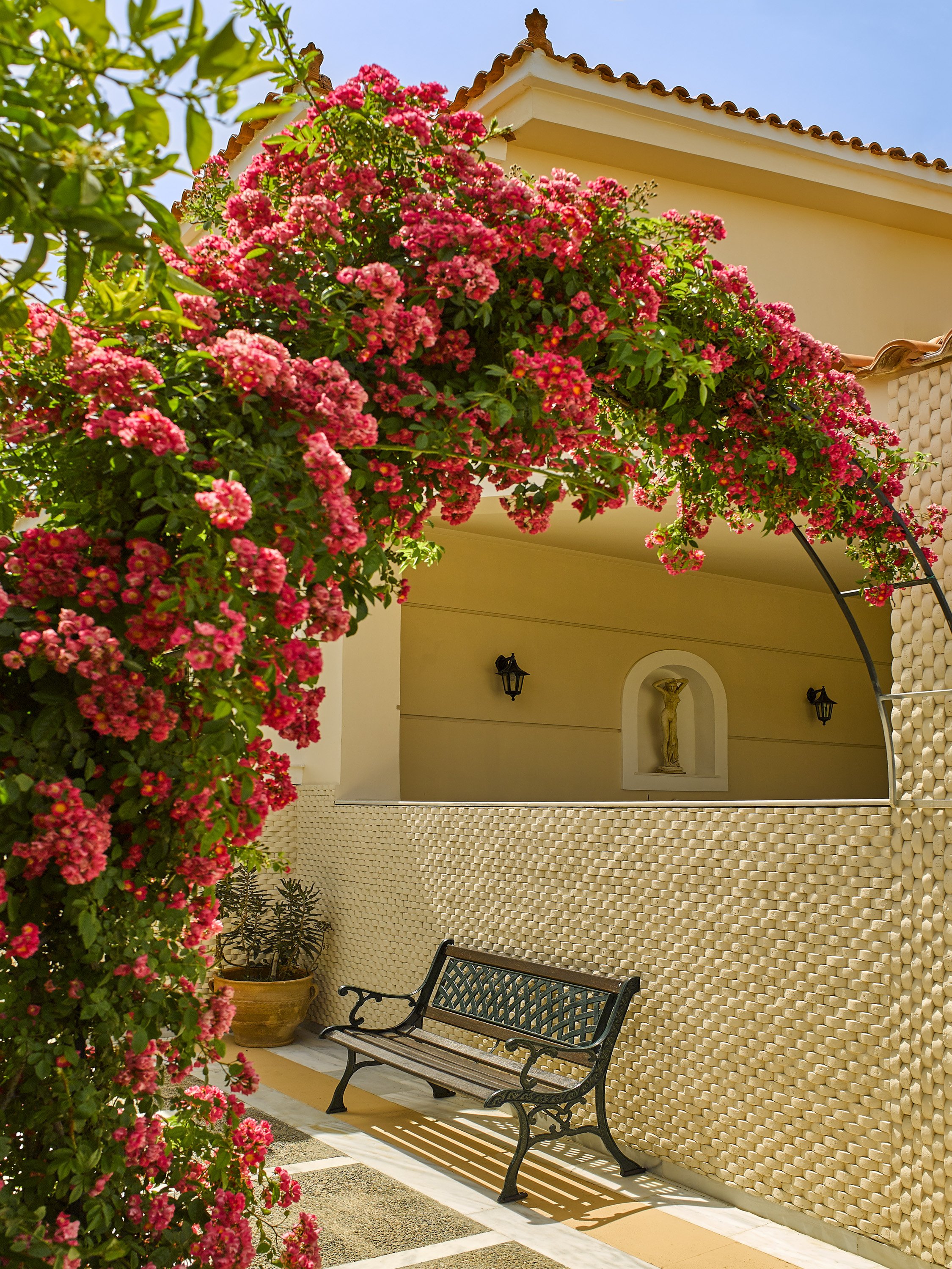 Blooming garden details, Renko Royal Villa