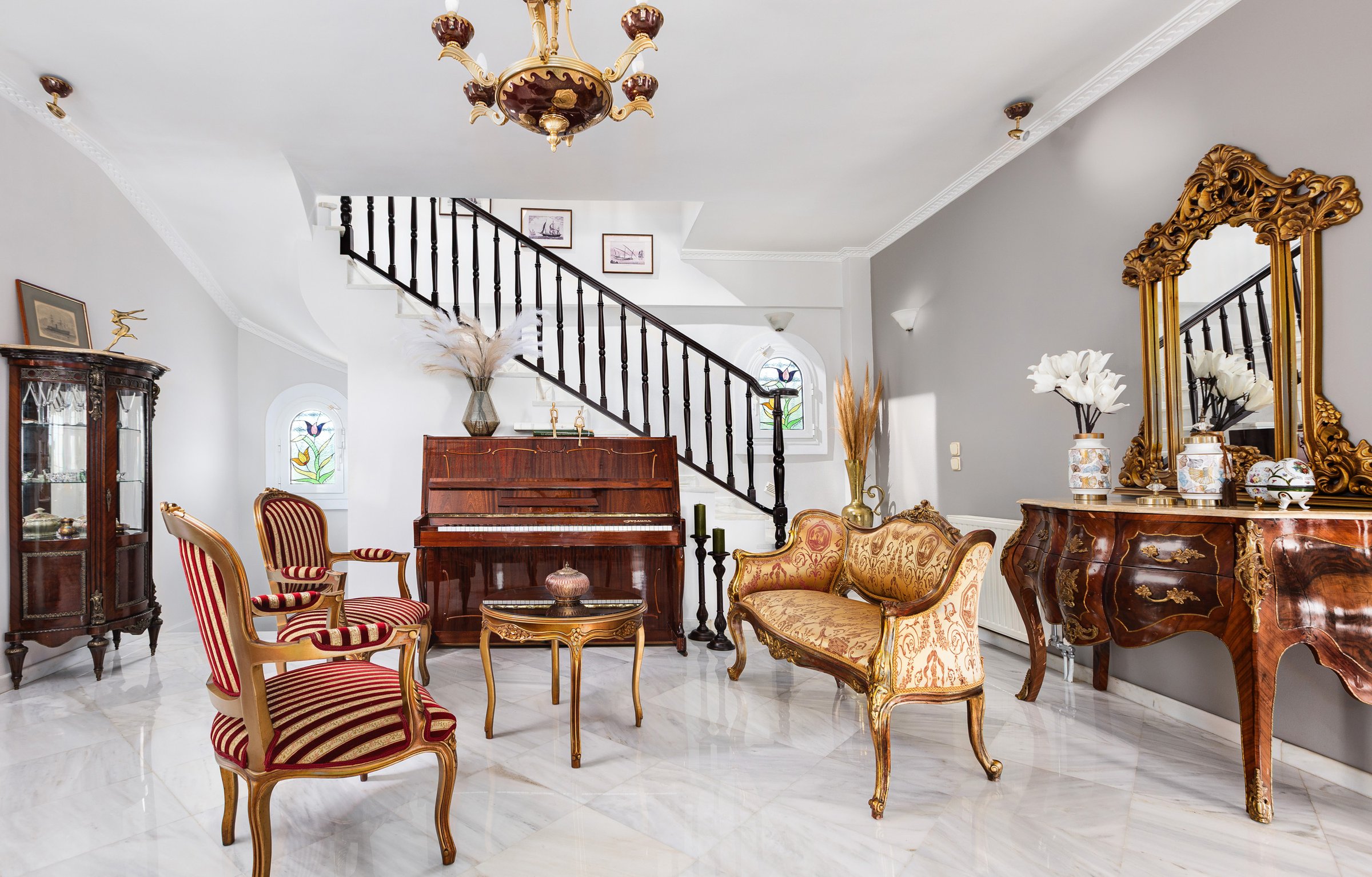 Classic piano living room, Renko Royal Villa